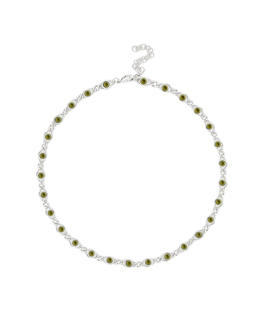 Paloma Peridot Silver