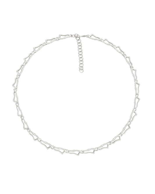 Topography Chain Silver