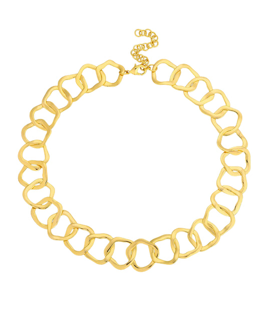 Ringlet Necklace Gold