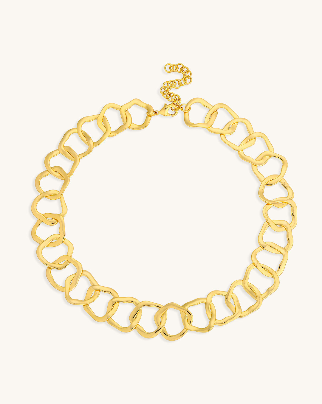 Ringlet Necklace Gold